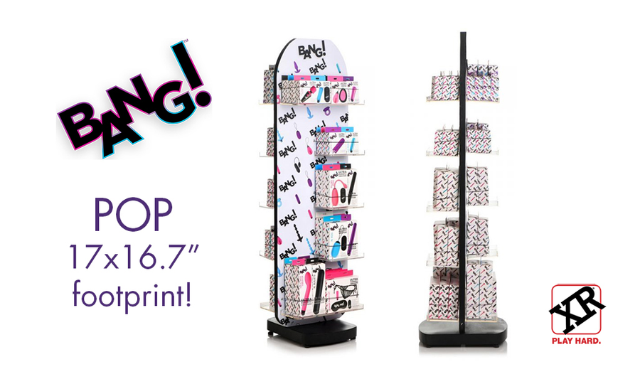 XR Brands Debuts New POP Display for Bang! Products
