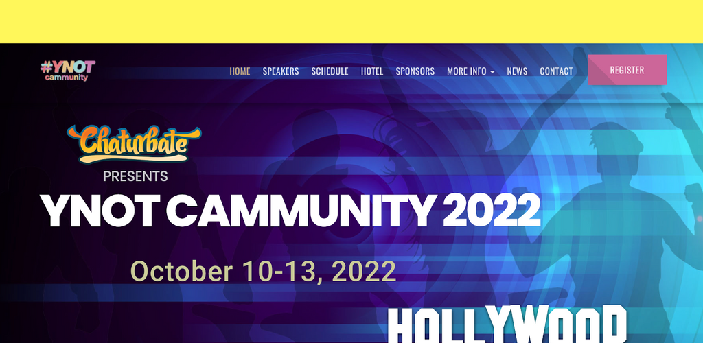 Dates Announced for YNOT Cam Awards, YNOT Cammunity AVN