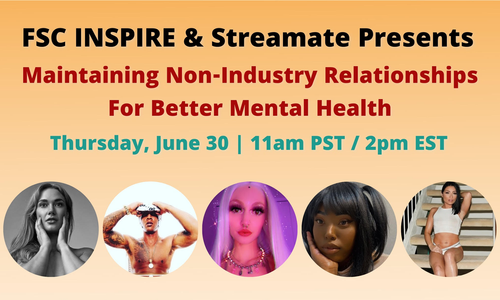 FSC INSPIRE, Streamate to Host Webinar on Civilian Relationships