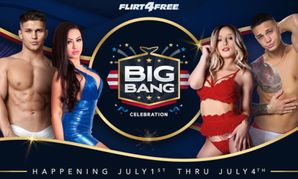 Flirt4Free Launches 'The Big Bang' Fourth of July Promotion