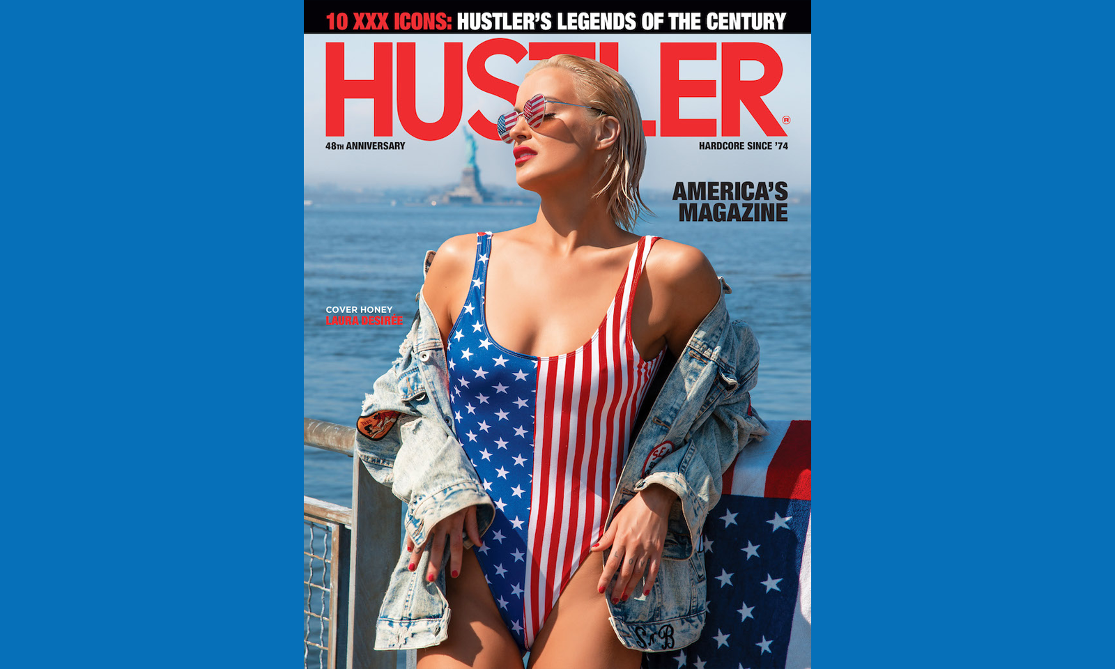 'Hustler' 48th Anniversary Issue Hits Stands Today