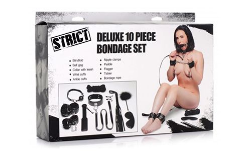 Master of Kink 10 Piece Bondage Set