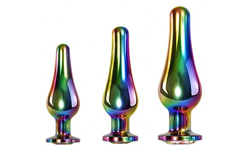 Rainbow Metal Plug Set