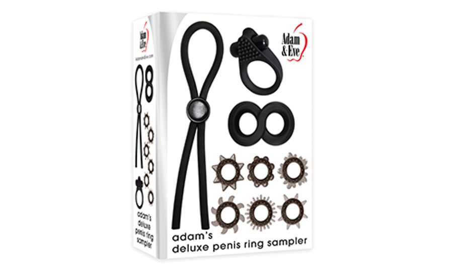 Adam’s Deluxe Penis Ring Sampler