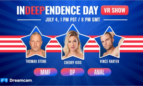Dreamcam to Host 4th of July Live Double Penetration VR Show