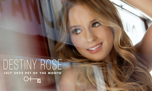 Penthouse Announces Destiny Rose as July Pet of the Month
