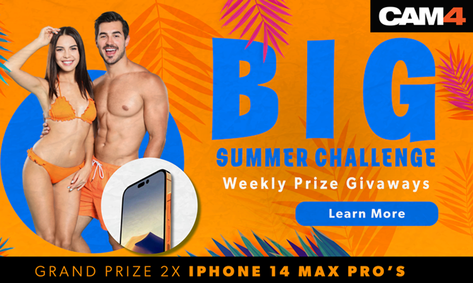 CAM4 Launches Summer Challenge With Over $5K in Prizes