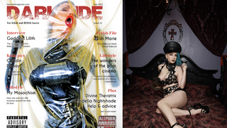 Goddess Lilith Featured in Issue #41 of 'Darkside Magazine'