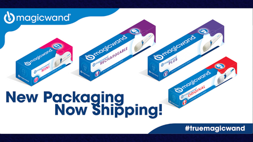 Vibratex Debuts New Packaging for Magic Wand Range