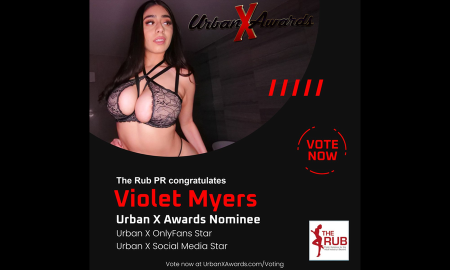 Violet Myers Receives Two Urban X Awards Noms