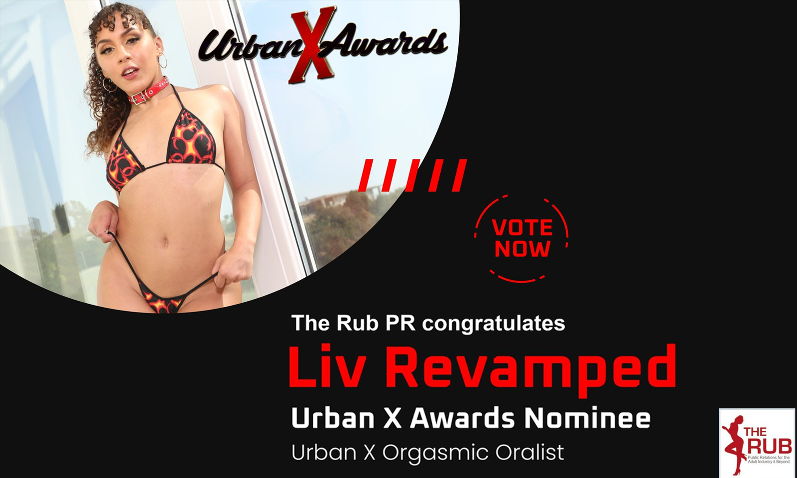 Liv Revamped Nominated for Orgasmic Oralist Award From Urban X | AVN