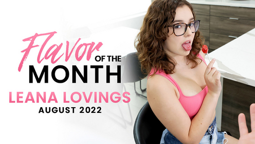Leana Lovings Named Nubiles' August 'Flavor of the Month'