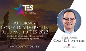 Corey D. Silverstein to Hold Seminar and Meet Clients at TES 2022