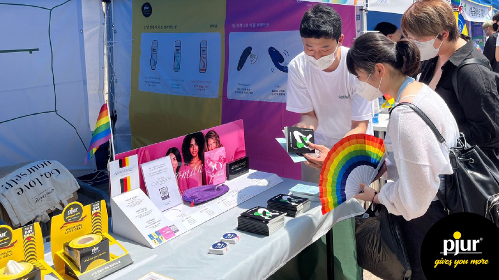 Greenshelf Presents pjur at Seoul Queer Culture Festival