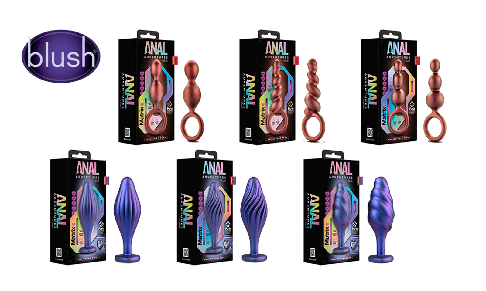 Blush Debuts Anal Adventure Matrix With Puria Silicone