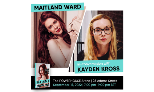 Maitland Ward Set to Sign Memoir Sept. 15 in Brooklyn