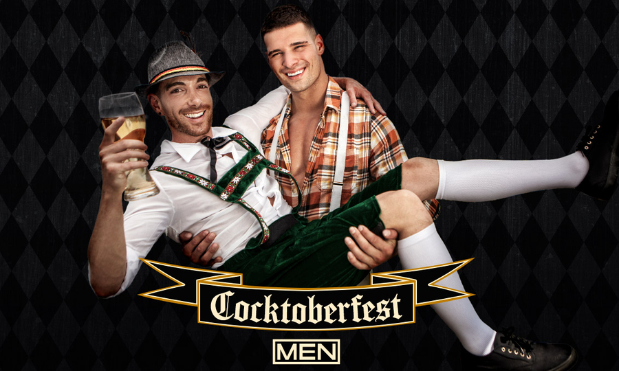 Men.com Toasts 'Cocktoberfest' With Malik Delgaty, King Heart