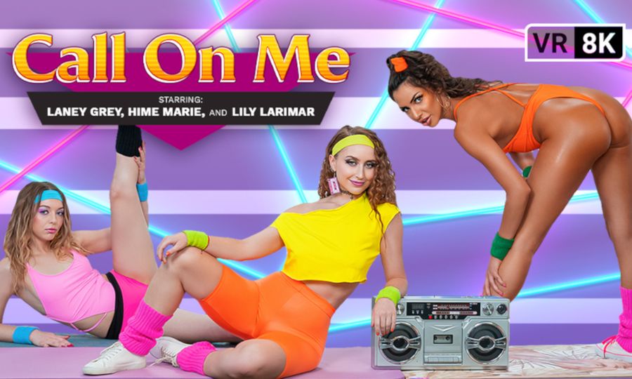 VRBangers Debuts New '80s-Themed 'Call on Me'