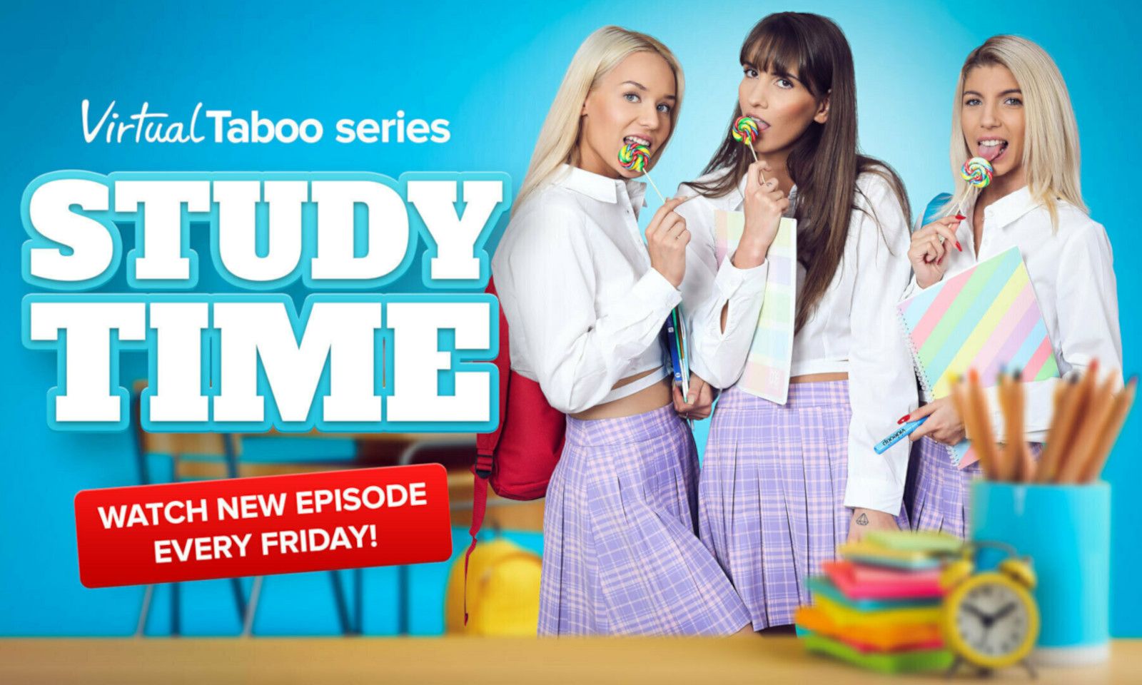 VirtualTaboo.com Releases New VR Series 'Study Time'