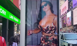 Kiki Klout Graces Multiple Billboards in Times Square
