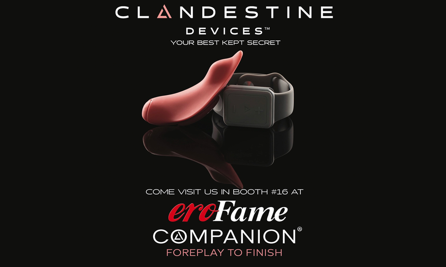 Clandestine Devices' Companion to Make eroFame Debut in Hannover
