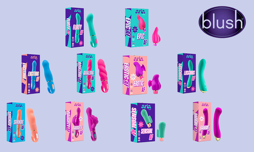 Blush Expands Aria Collection of Vibrators