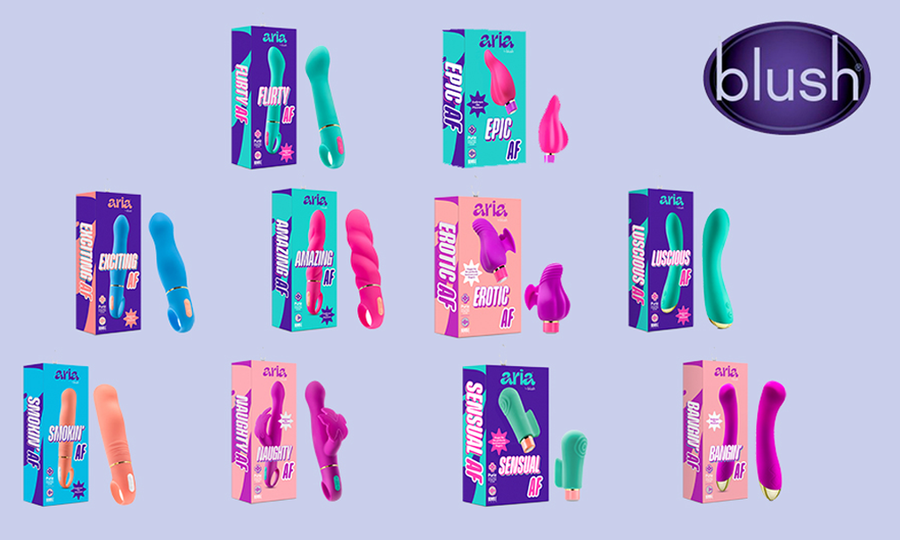 Blush Expands Aria Collection of Vibrators