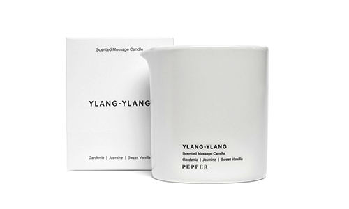 Ylang Ylang Scented Massage Candle