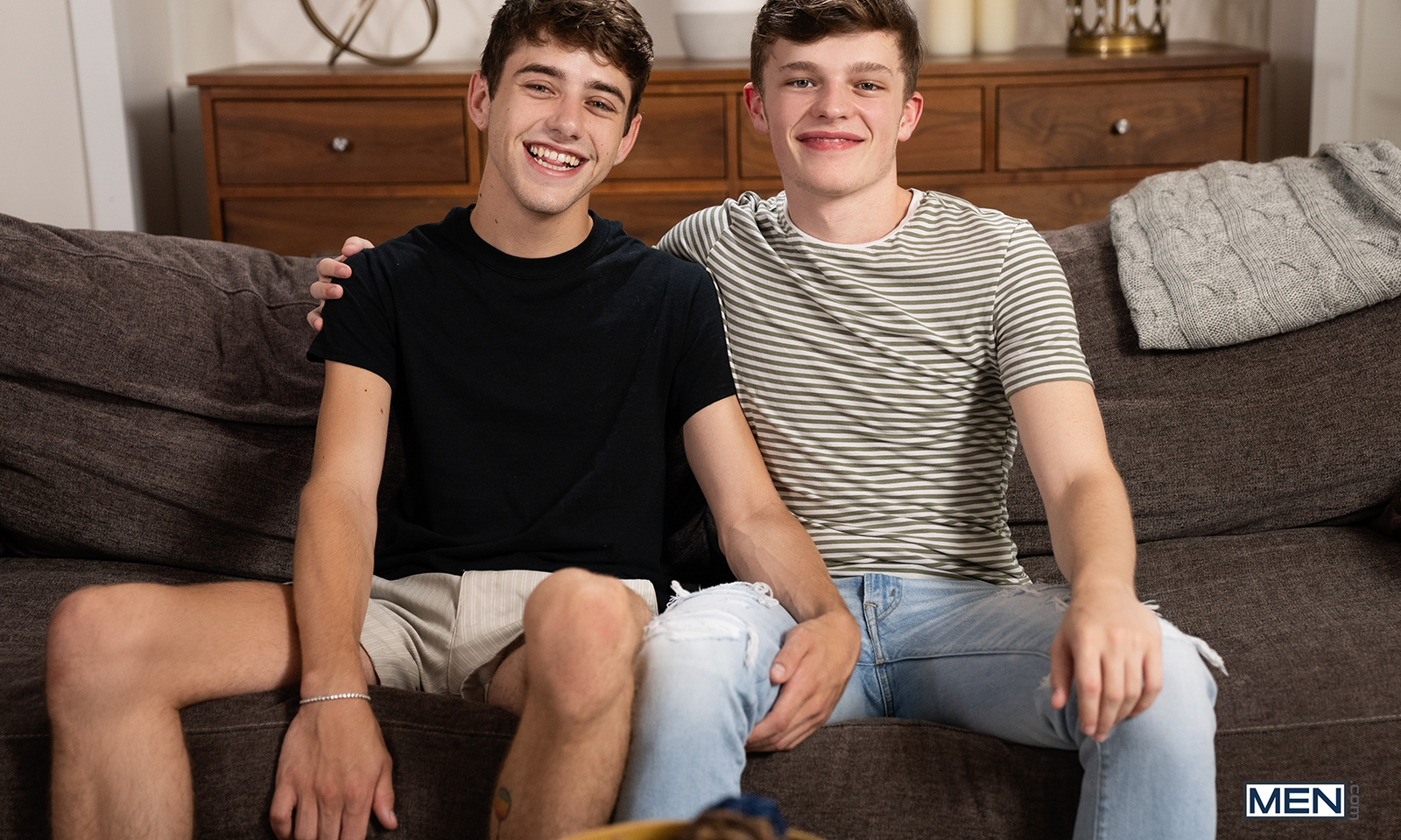 Joey Mills, Jake Preston Indulge in a 'Cock Snack' for Men.com