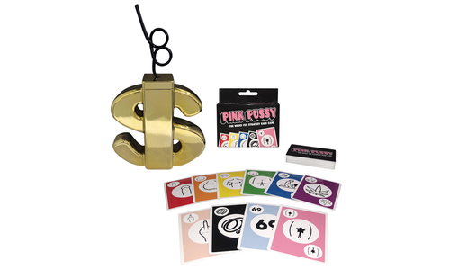 Kheper Games Releases Dollar Sign Cup and Pink Pussy Card Game