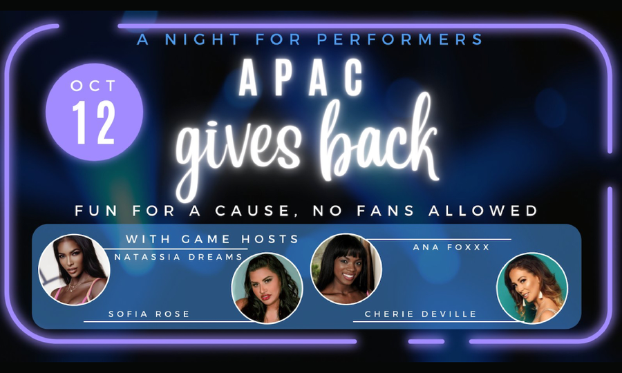 Date Announced for APAC Gives Back: A Night for Performers