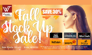 Williams Trading Announces October Stock Up Sale