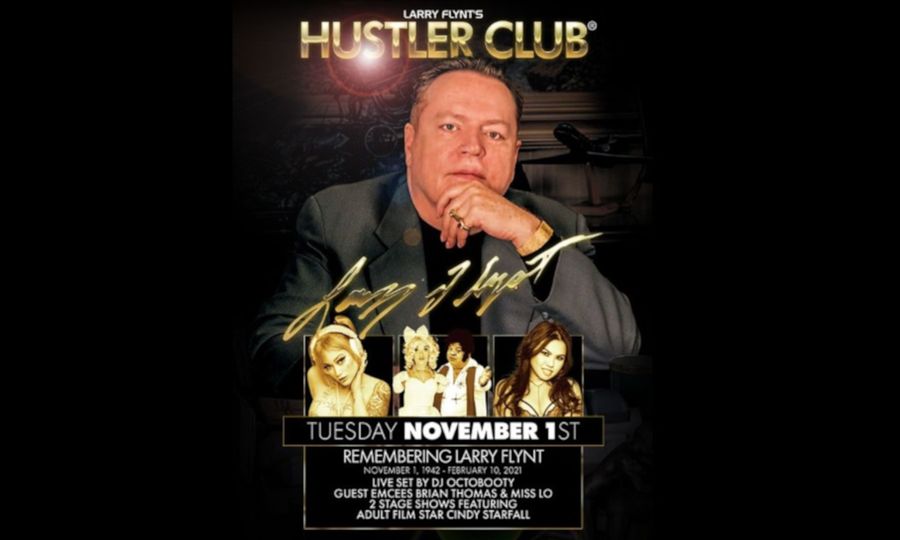 Cindy Starfall to Headline Hustler Club Las Vegas in November
