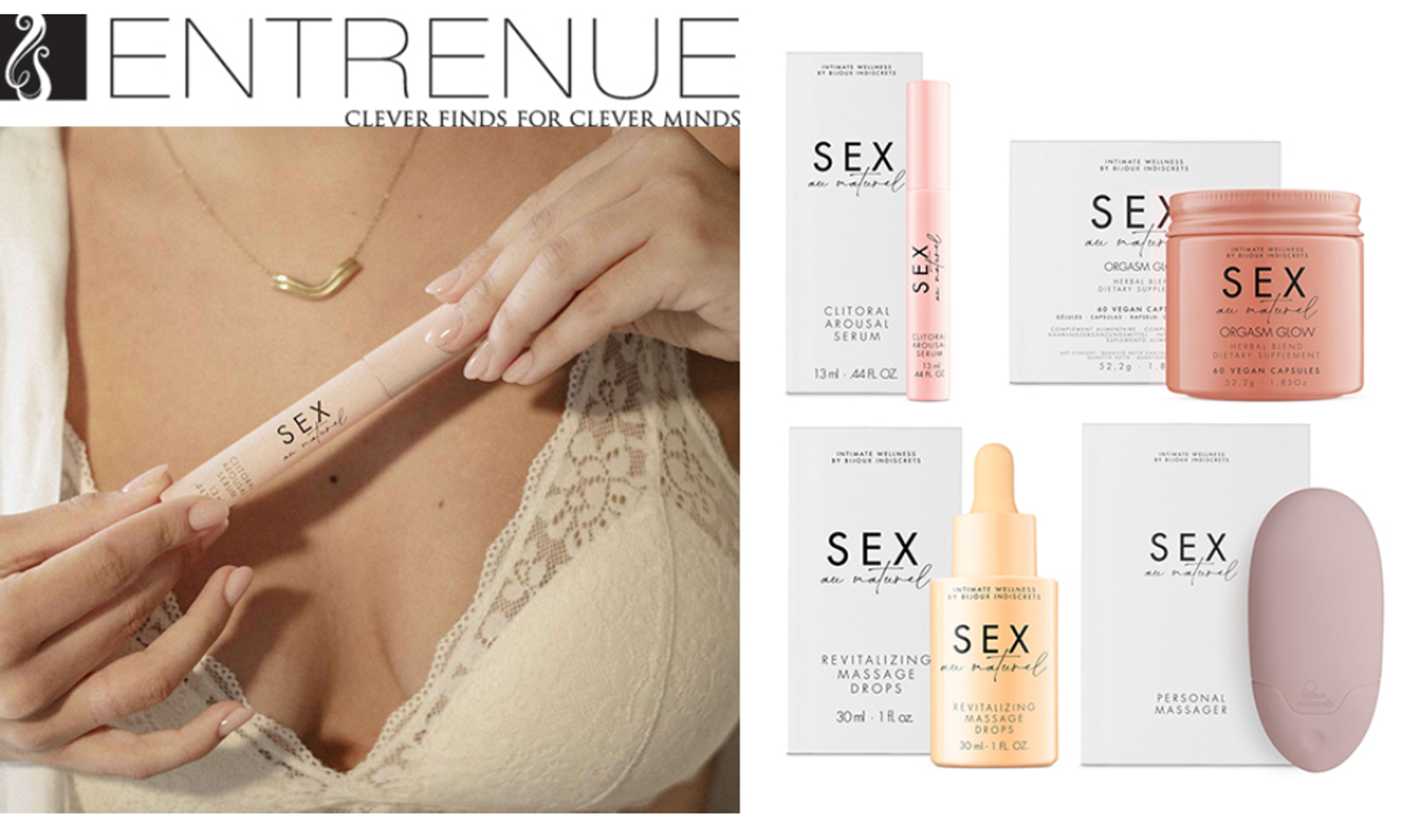 Entrenue Named Exclusive U.S. Distributor of ‘Sex Au Naturel’