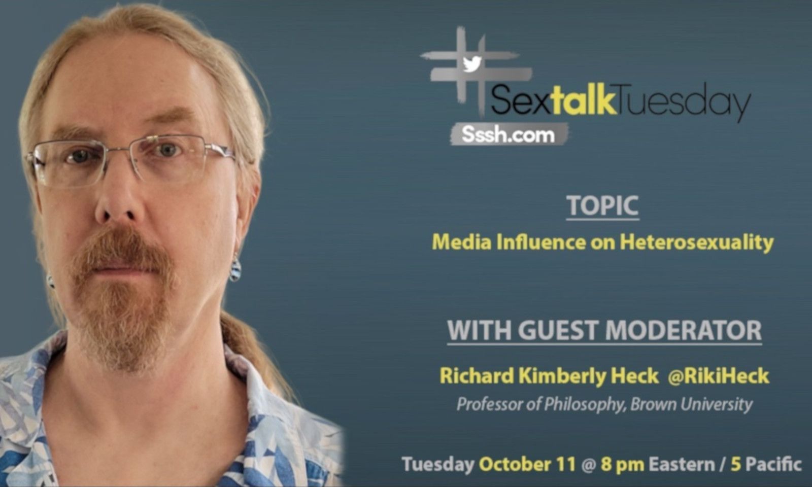 SexTalkTuesday Welcomes Professor to Discuss Media, Sexuality