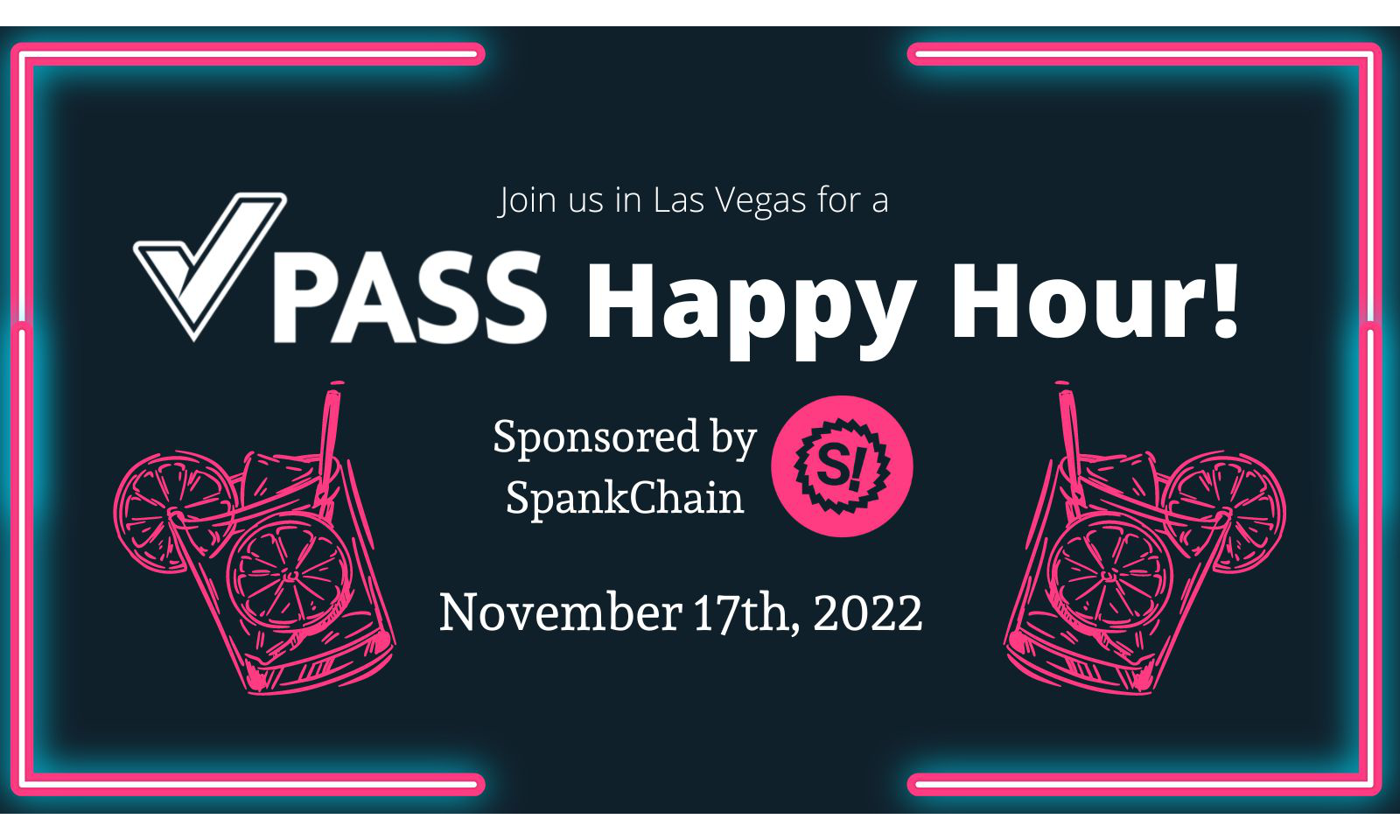 PASS, Spankchain to Host Happy Hour in Vegas