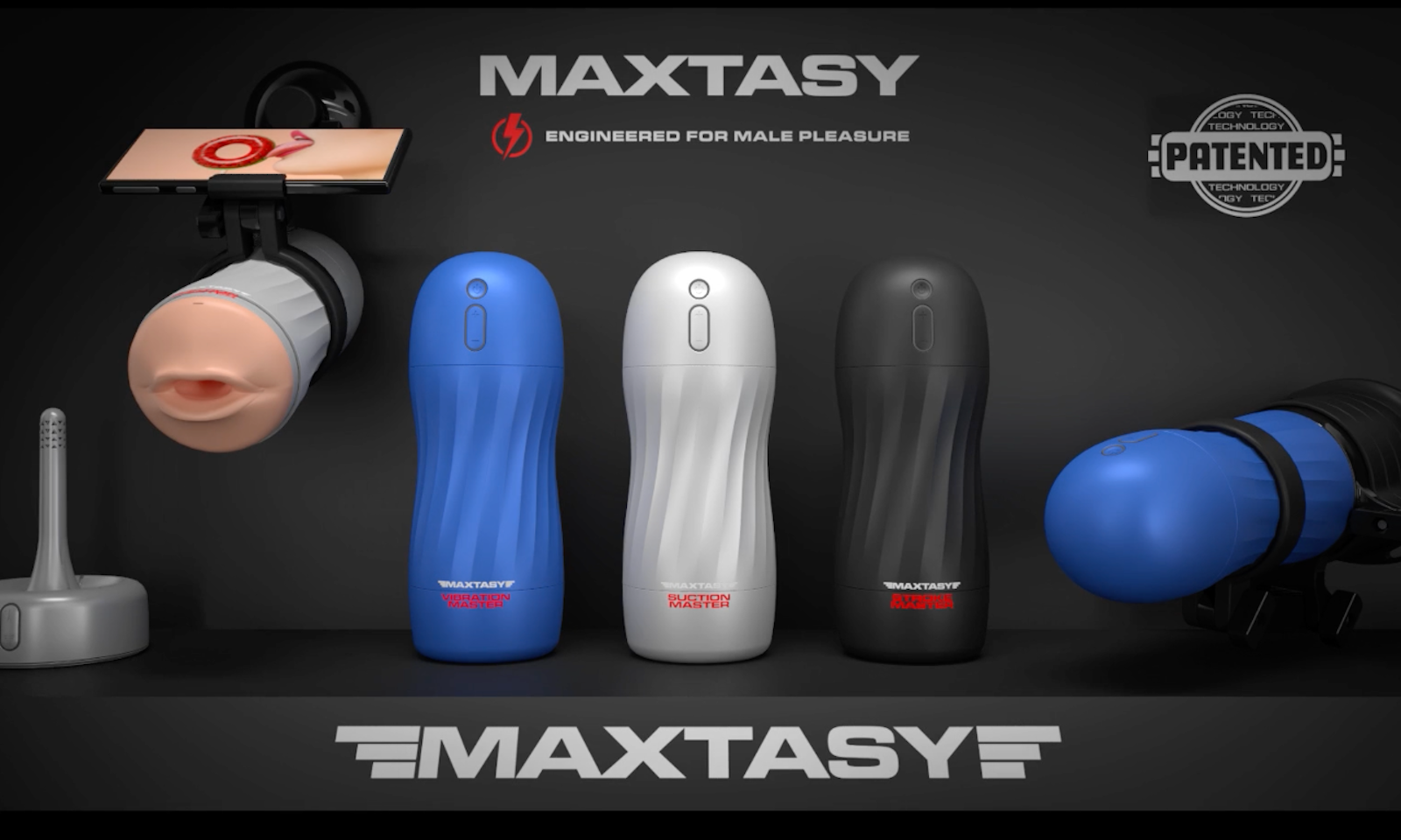 Maxtasy Debuts Male Intimacy Brand With Trio of Pleasure Products