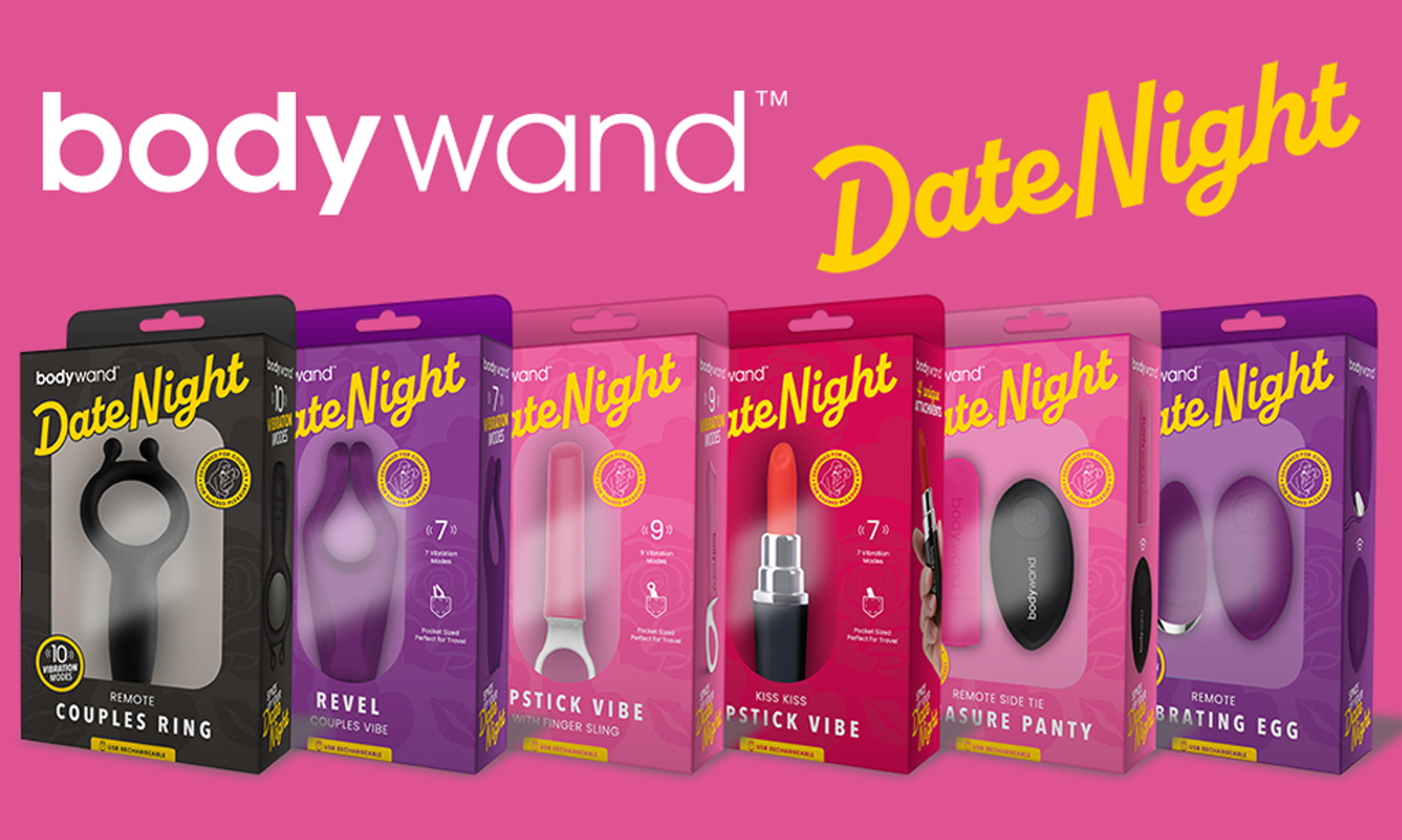Xgen Products Now Shipping Bodywand's New 'Date Night' Collection