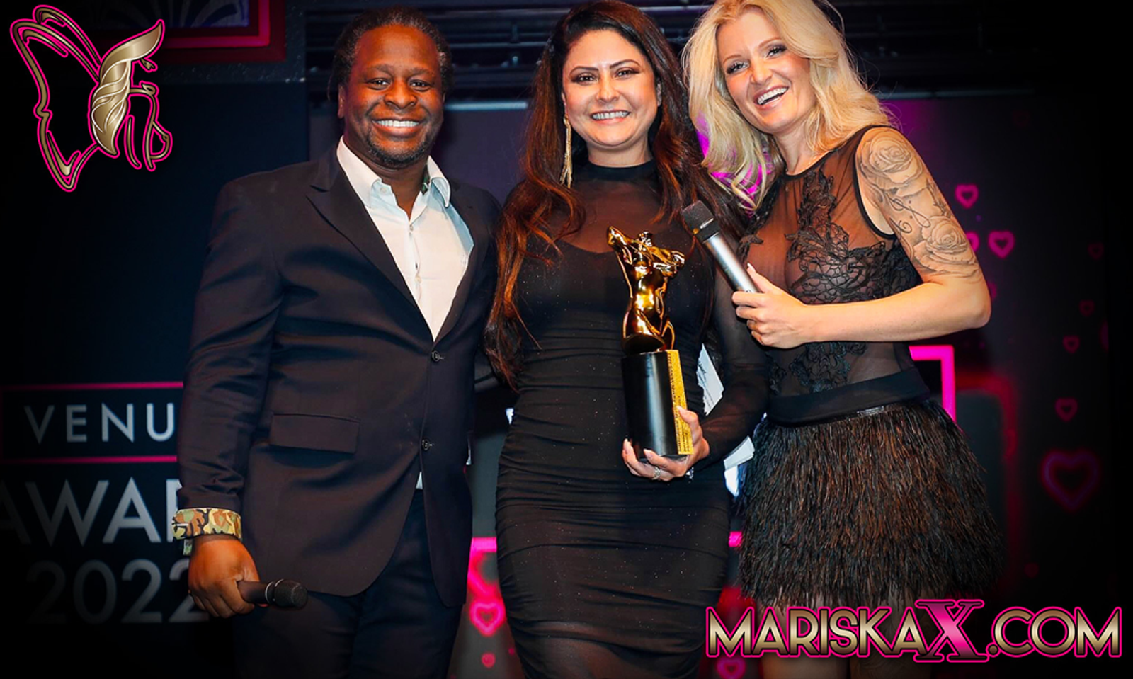 Mariska X Wins 'Best International Actress' at 2022 Venus Awards