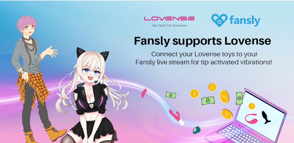 Fansly Streams Now Support Lovense Camming Solutions Avn