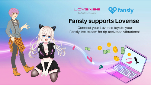 Fansly Streams Now Support Lovense Camming Solutions