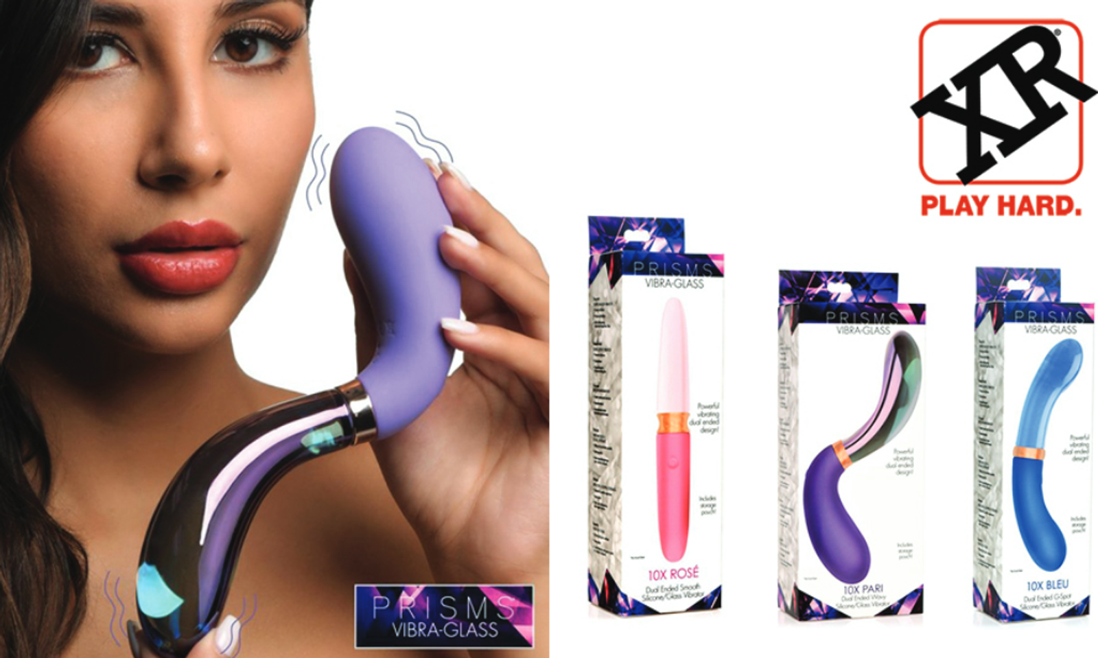 XR Brands Introduces 'Vibra-Glass' Double-Sided Vibrators