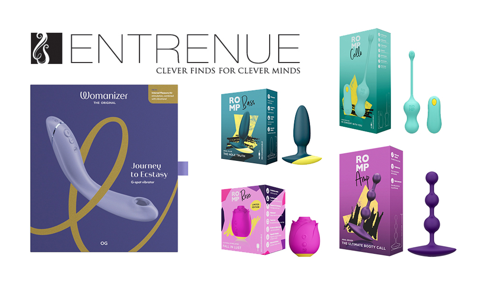 Entrenue Now Shipping ‘Womanizer OG' and ROMP Product Expansion