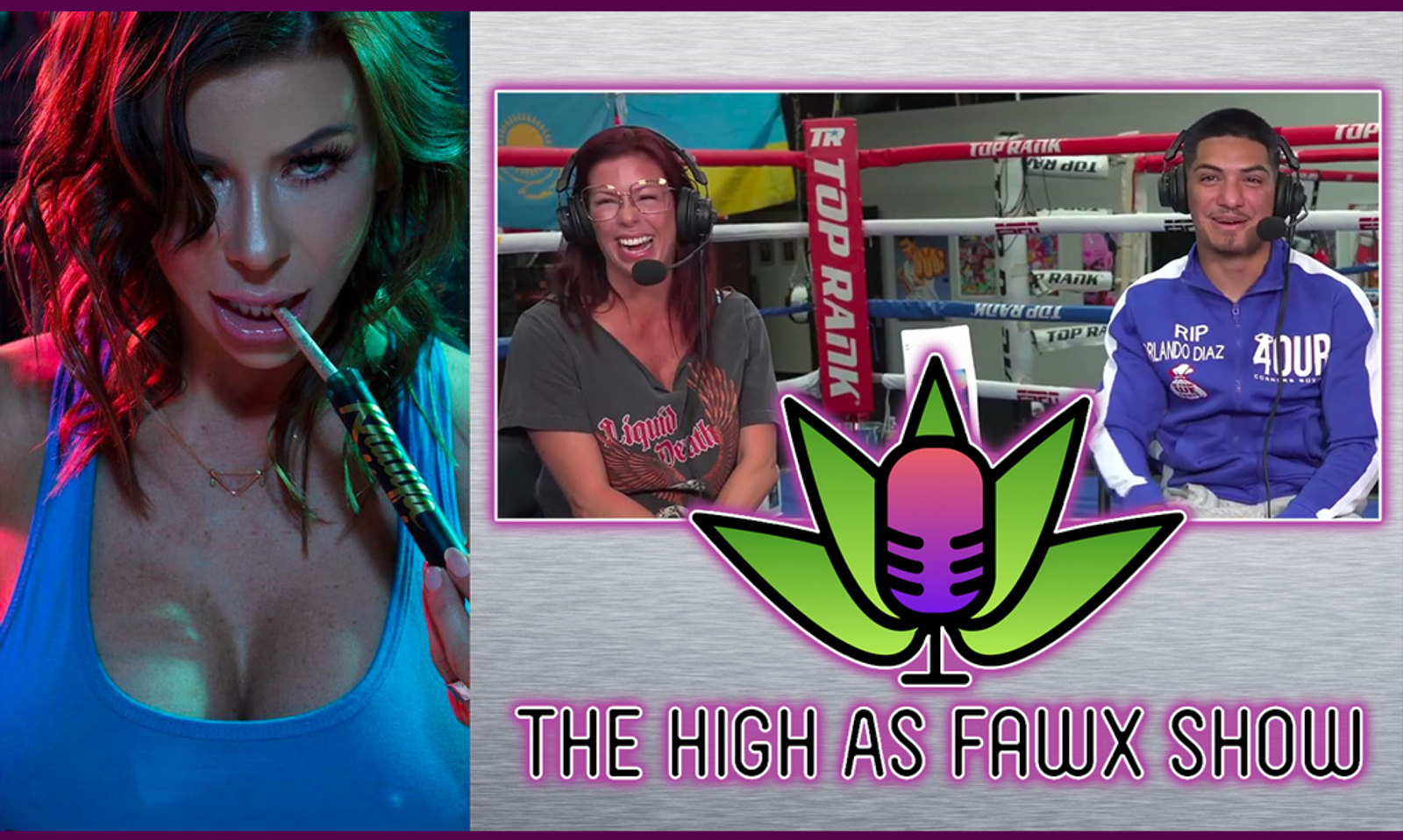 Alexis Fawx Jumps Into the Ring for 'High as Fawx Show'