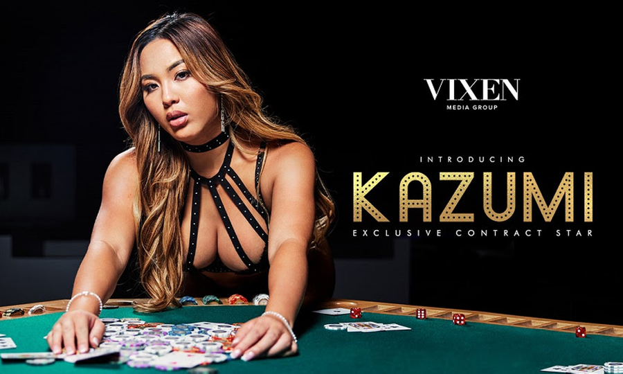 Kazumi Signs as Exclusive Contract Star for Vixen Media Group