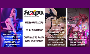 Charlie Forde Appearing at the Melbourne Sexpo This Weekend