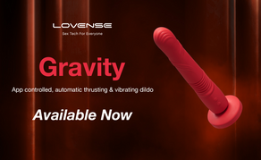 Lovense Releases Gravity - Vibrating Thrusting Dildo