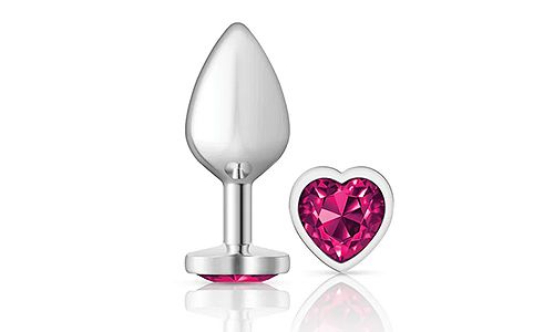 Cheeky Charms Medium Heart Plug