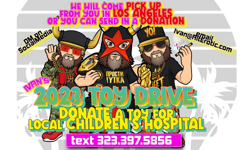 Director Ivan Launches Holiday Toy Drive for Children's Hospital