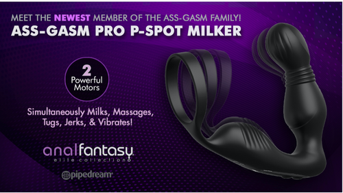 Pipedream Now Shipping Ass-Gasm PRO P-Spot Milker
